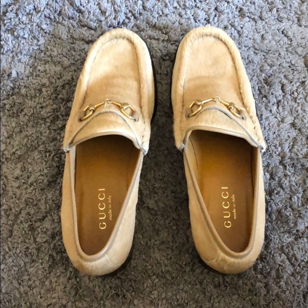 Cream Gucci Shoes